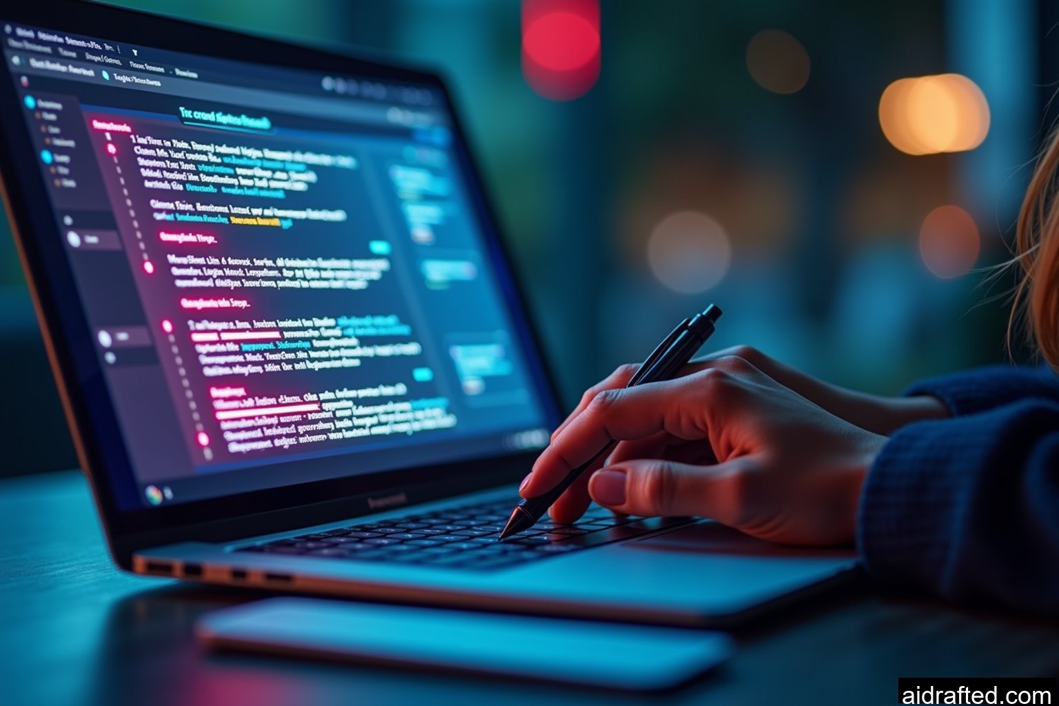 Enhancing Professional Writing Efficiency with AI Drafting Technology